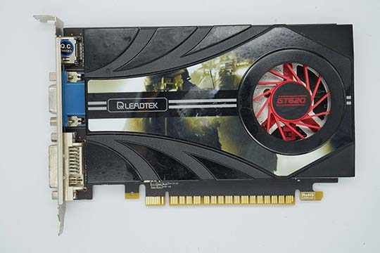 丽台Winfast GeForce GT 620 1GB显示卡（nVIDIA GeForce GT 620芯片）